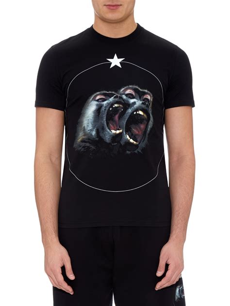 givenchy monkeys shirt|Monkey patch polo shirt in cotton .